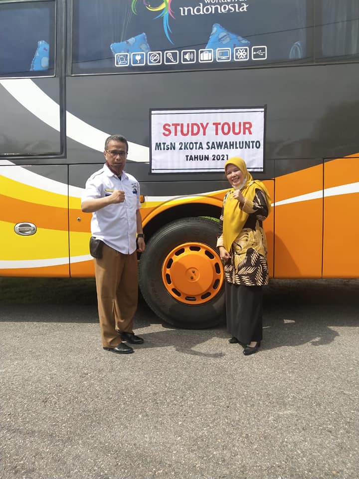 Kunjungan MTsN 2 Kota Sawah lunto ke SMKN 3 Pariaman dalam rangka Study Tour