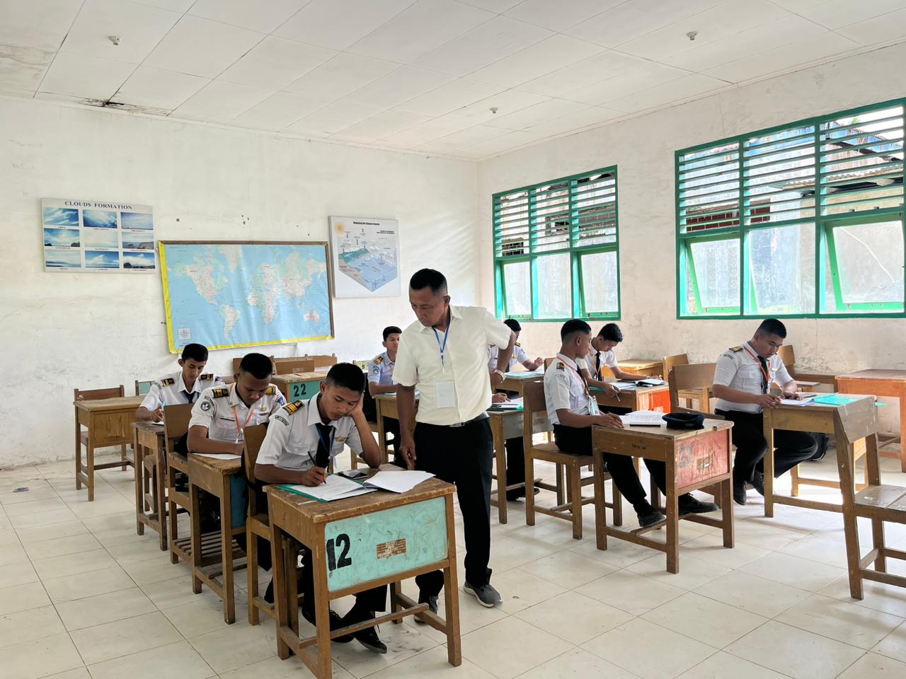 PELAKSANAAN UJIAN UKK SMK 3 PARIAMAN